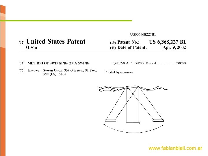  PATENTES DE INVENCIÓN www. fabianbiali. com. ar 