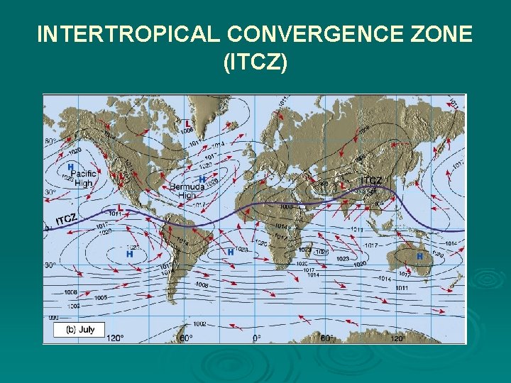 INTERTROPICAL CONVERGENCE ZONE (ITCZ) 