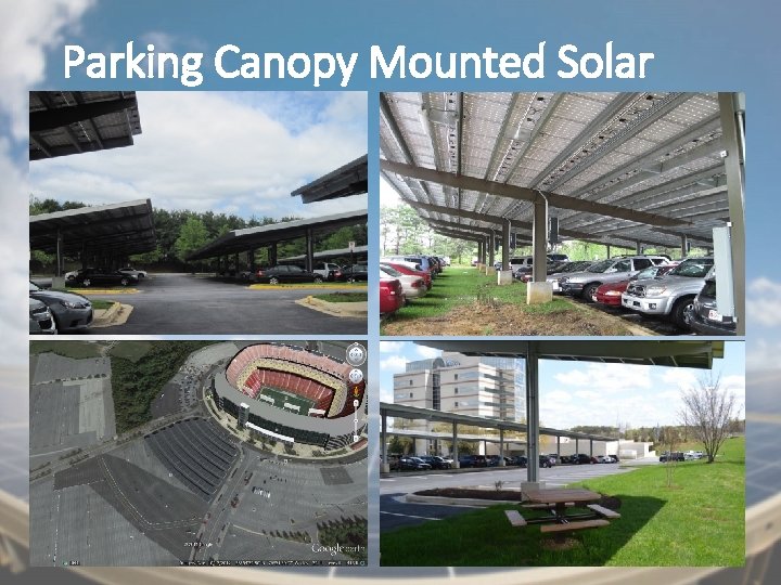 Parking Canopy Mounted Solar 