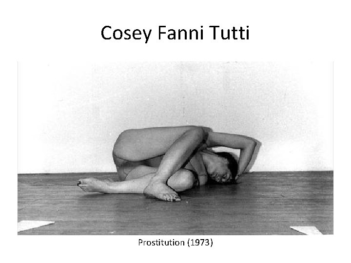 Cosey Fanni Tutti Prostitution (1973) 