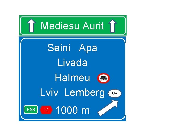 Mediesu Aurit Seini Apa Livada Halmeu Lviv Lemberg E 58 1 C 1000 m