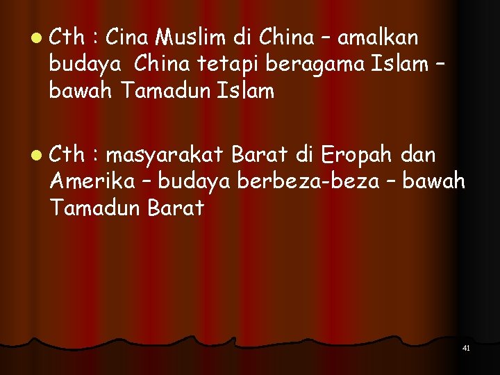 l Cth : Cina Muslim di China – amalkan budaya China tetapi beragama Islam
