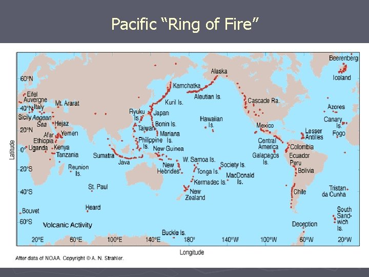 Pacific “Ring of Fire” 