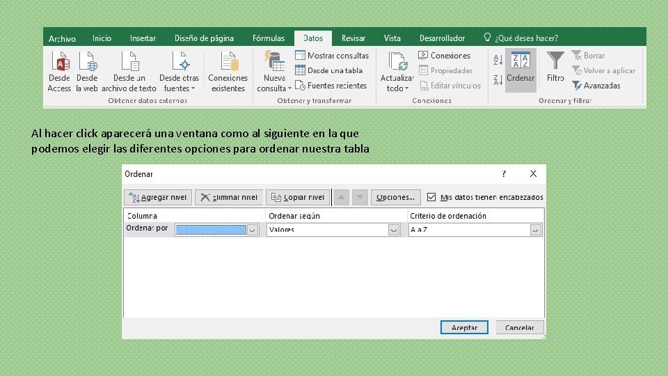 Al hacer click aparecerá una ventana como al siguiente en la que podemos elegir