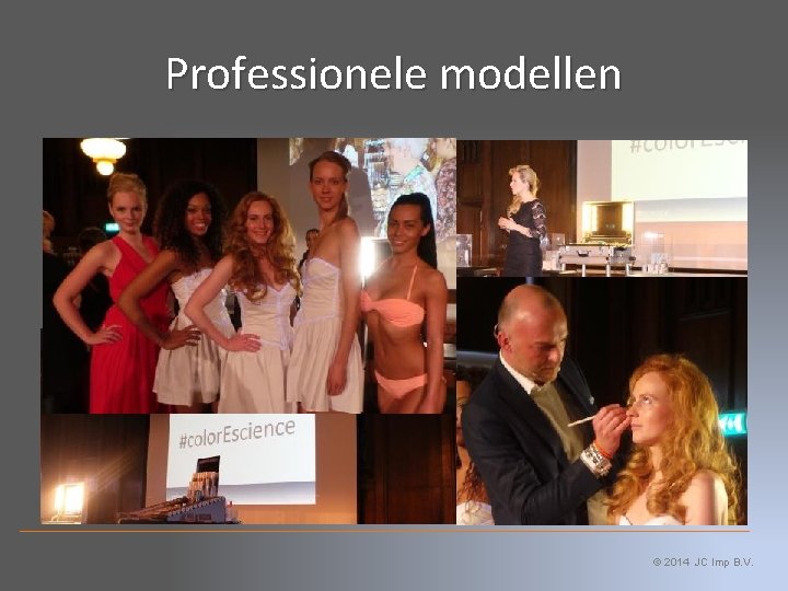 Professionele modellen © 2014 JC Imp B. V. 