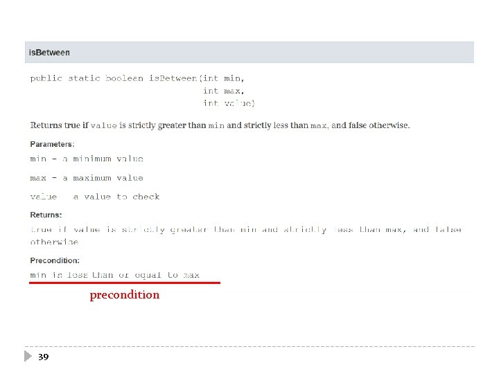 precondition 39 precondition 39