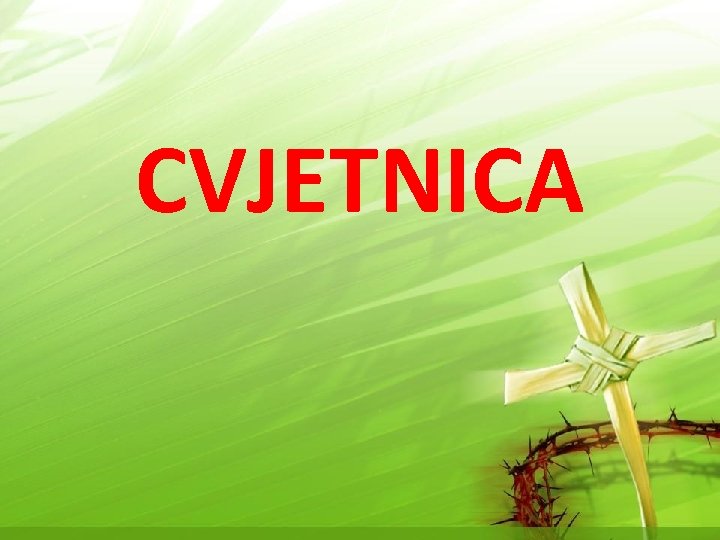 CVJETNICA 