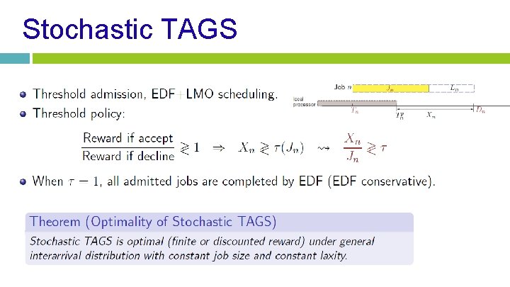 Stochastic TAGS 