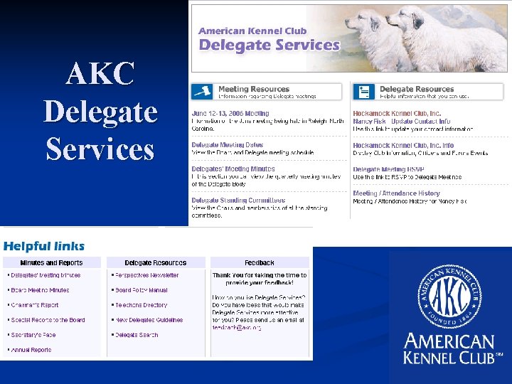 AKC Delegate Services 