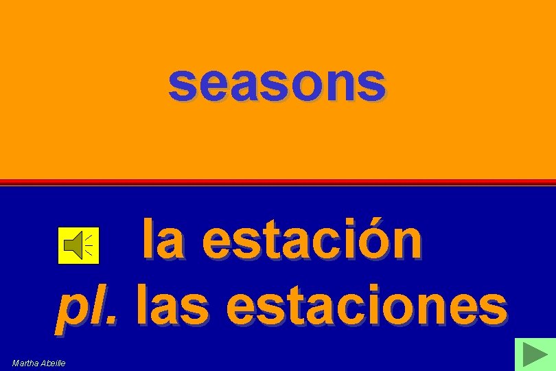 seasons la estación pl. las estaciones Martha Abeille 