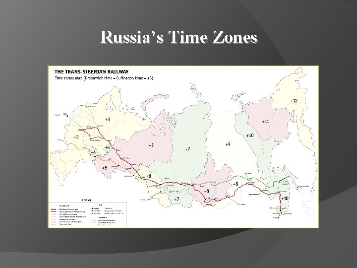 Russia’s Time Zones 