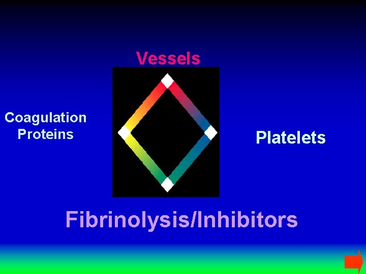 Vessels Coagulation Proteins Platelets Fibrinolysis/Inhibitors 