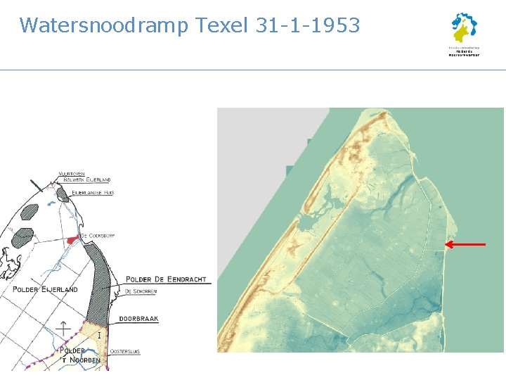 Watersnoodramp Texel 31 -1 -1953 