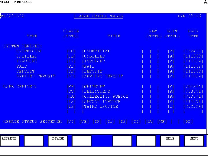 Customer Accounts Database 