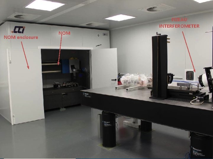 FIZEAU INTERFEROMETER NOM enclosure NOM www. cells. es 