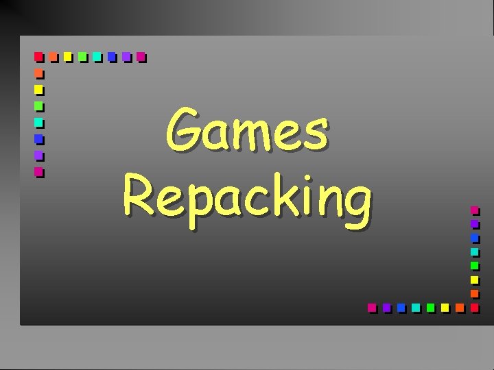 Games Repacking 