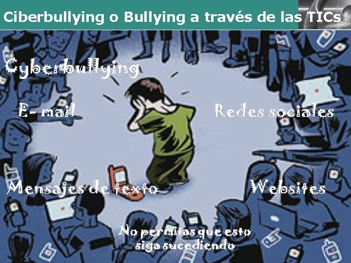 LOGO Ciberbullying o Bullying a través de las TICs Presentación realizada por: Mtro. Fco.