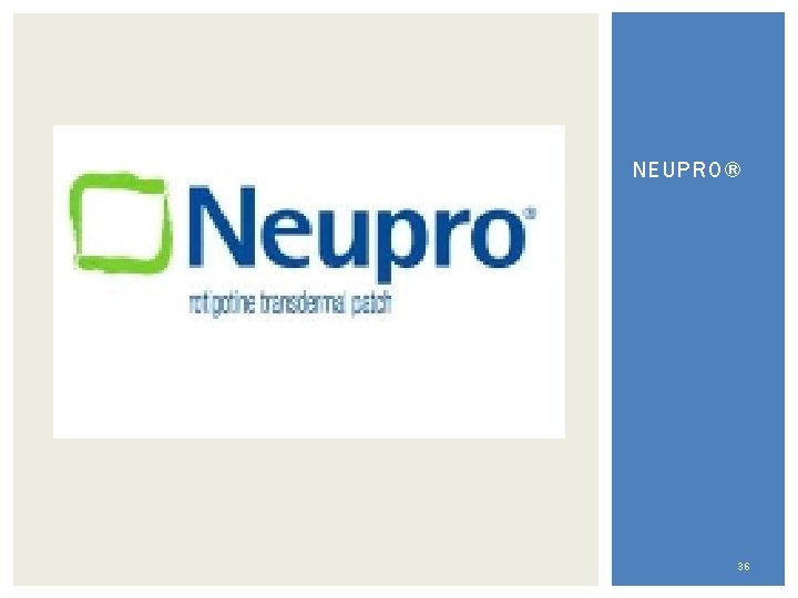 NEUPRO® 36 