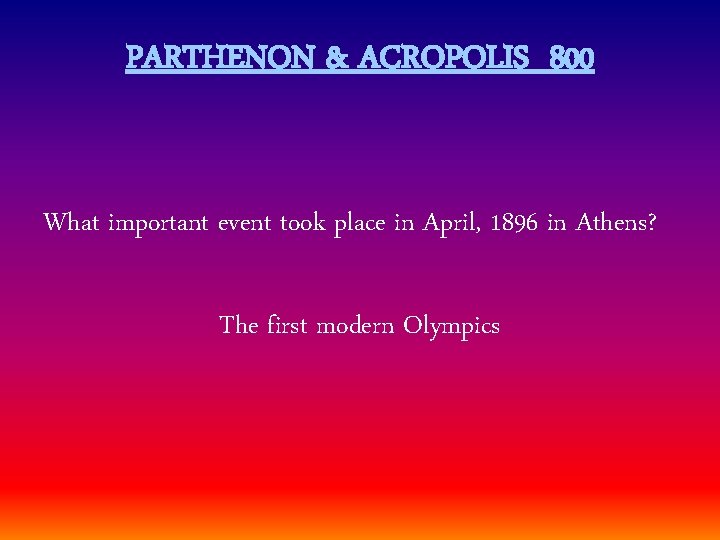 Ancient Greek Jeopardy By Mr Cegielski Ancient Greek
