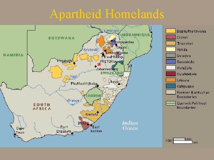 Apartheid Homelands 