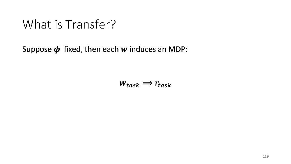 What is Transfer? • 119 