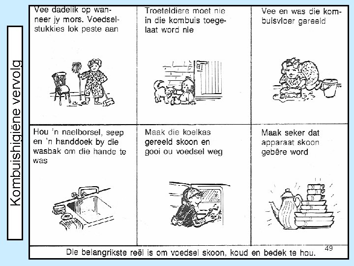 49 Kombuishigiëne vervolg 