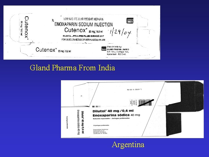 Gland Pharma From India Argentina 