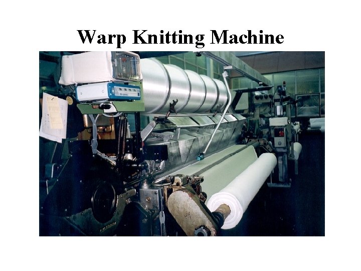 Warp Knitting Machine 