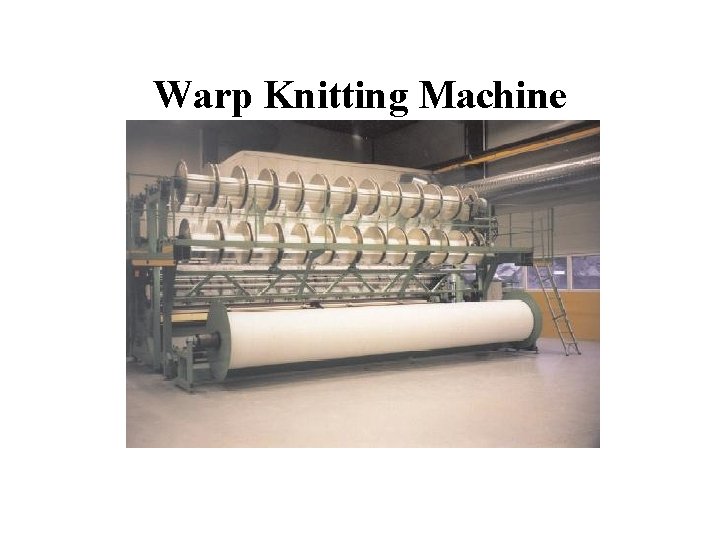 Warp Knitting Machine 