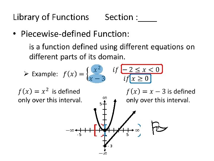 Library of Functions Section : ____ • 5 - 5 [[ 5 - 3