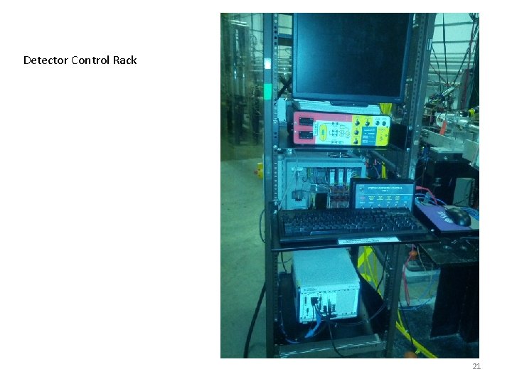 Detector Control Rack 21 