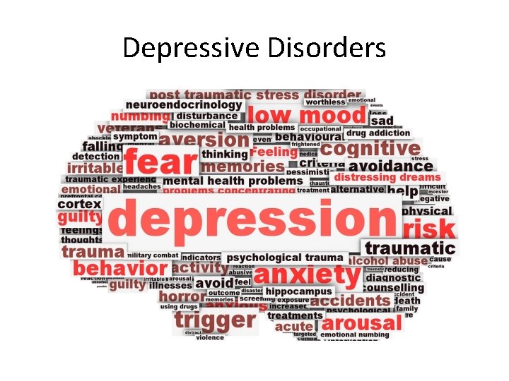 Depressive Disorders 