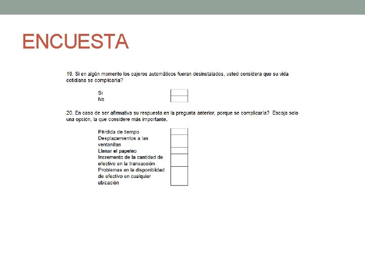 ENCUESTA 