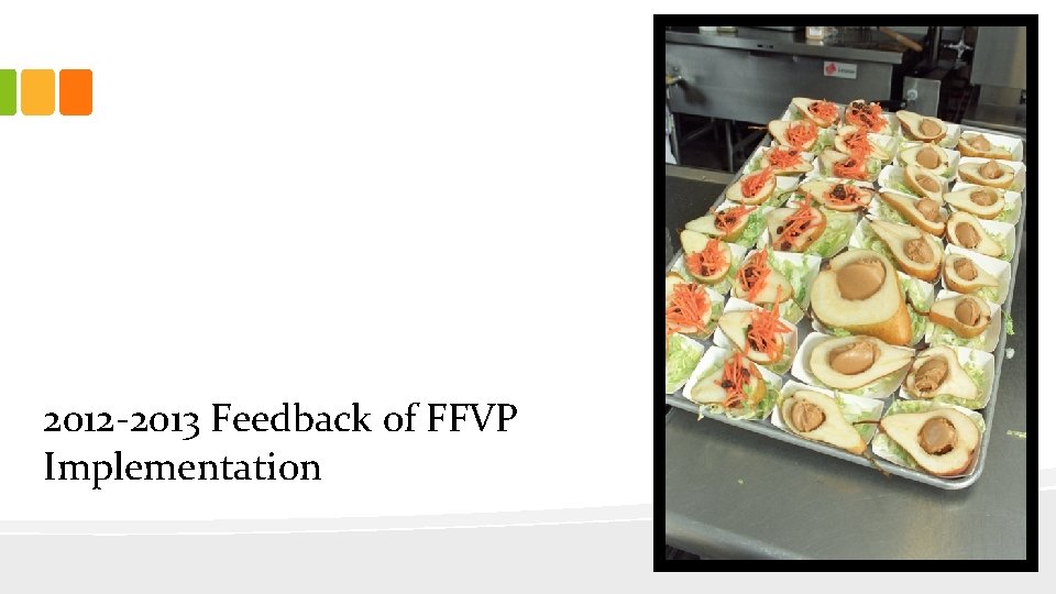 2012 -2013 Feedback of FFVP Implementation 