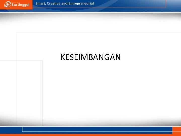 KESEIMBANGAN 