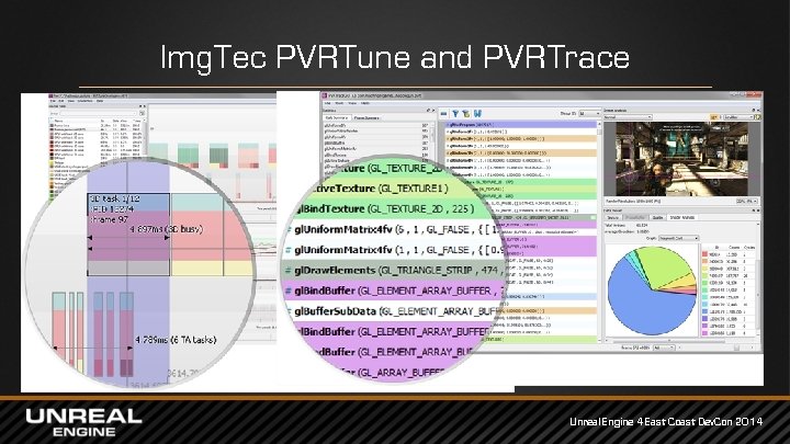Img. Tec PVRTune and PVRTrace Unreal Engine 4 East Coast Dev. Con 2014 