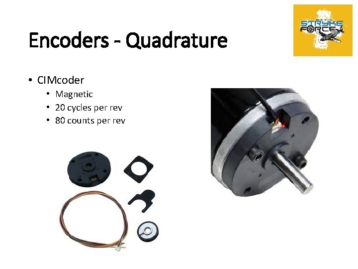 Encoders - Quadrature • CIMcoder • Magnetic • 20 cycles per rev • 80