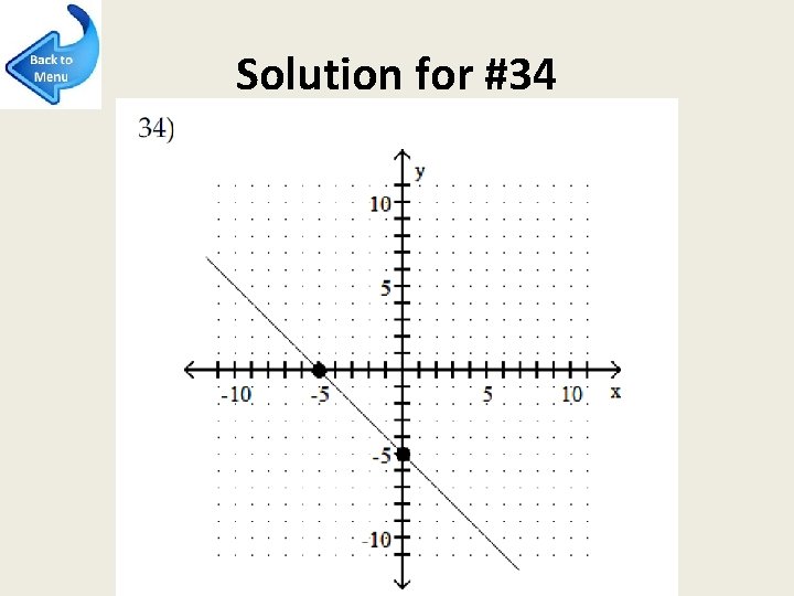 Solution for #34 