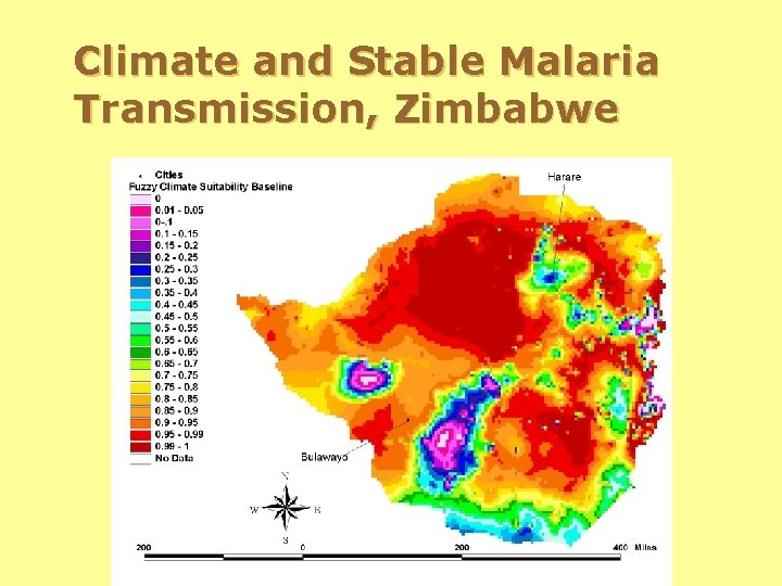 Climate and Stable Malaria Transmission, Zimbabwe 