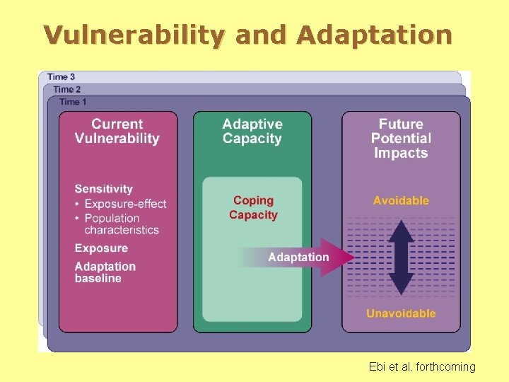 Vulnerability and Adaptation Ebi et al. forthcoming 