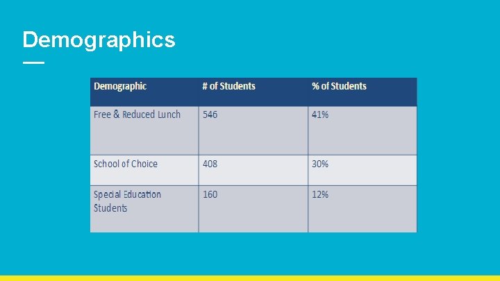 Demographics 