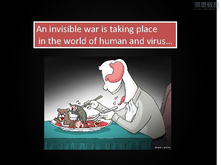 An invisible war is taking place in the world of human and virus… 