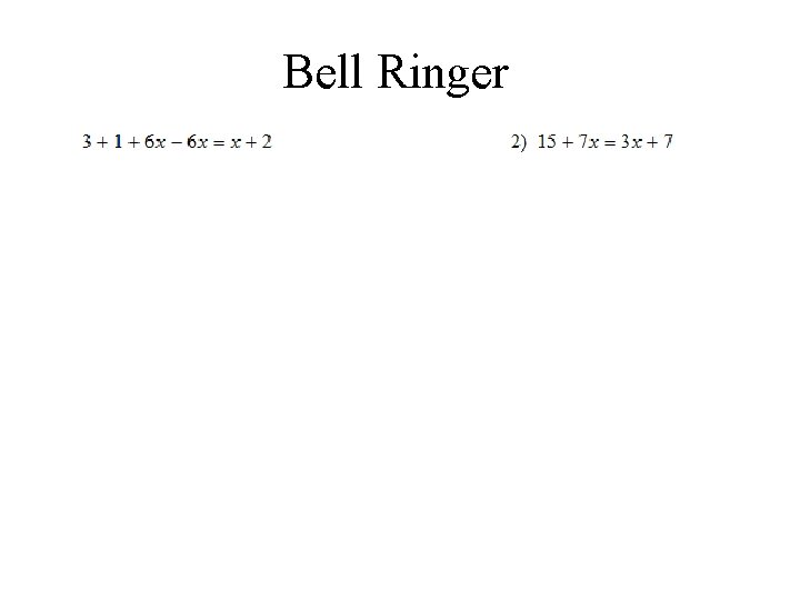 Bell Ringer 