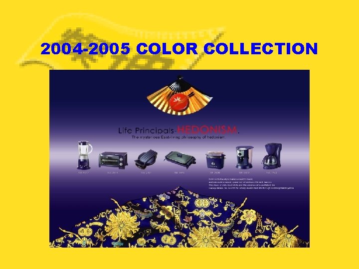 2004 -2005 COLOR COLLECTION 