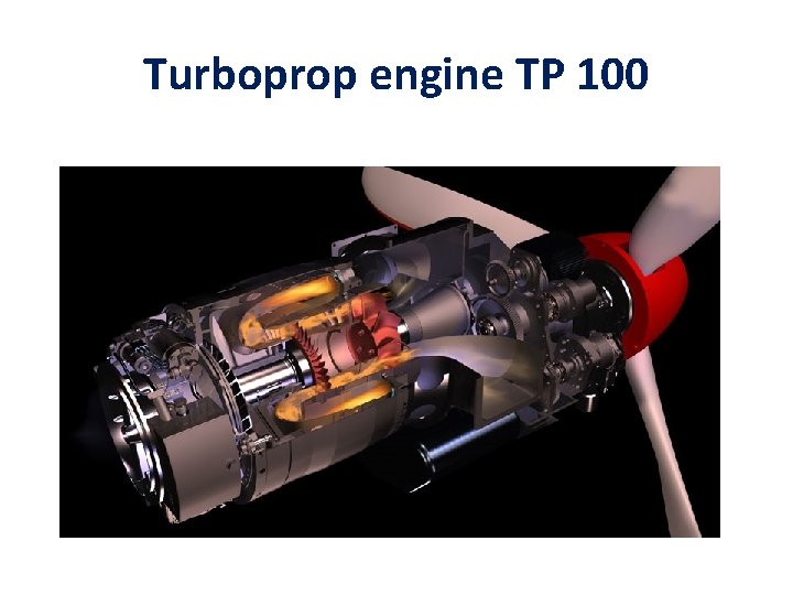 Turboprop engine TP 100 