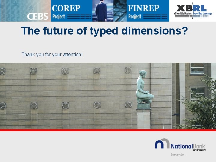 The future of typed dimensions? Thank you for your attention! 