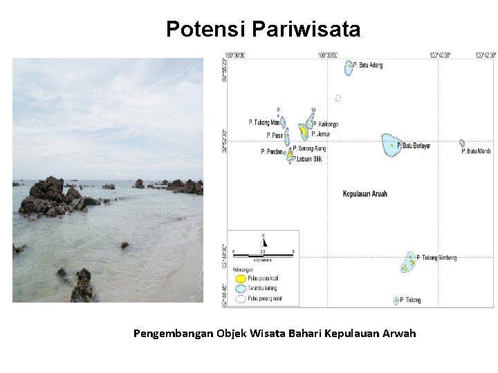 Potensi Pariwisata Pengembangan Objek Wisata Bahari Kepulauan Arwah 