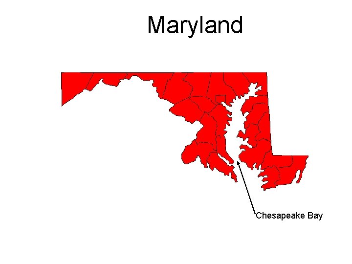 Maryland Chesapeake Bay 
