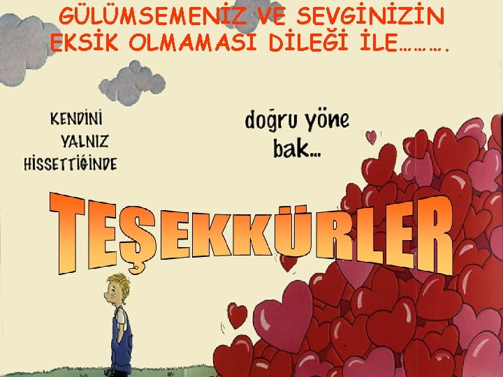 GÜLÜMSEMENİZ VE SEVGİNİZİN BİZ MUTLU BİR AİLEYİZ EKSİK OLMAMASI DİLEĞİ İLE………. 