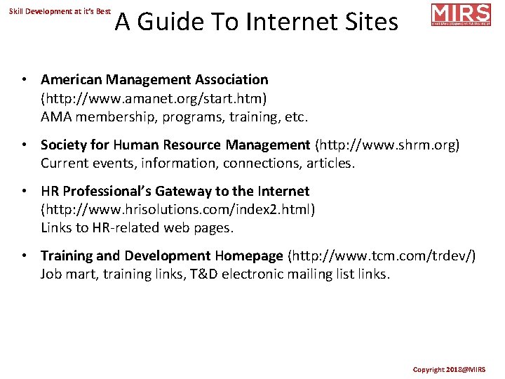 Skill Development at it’s Best A Guide To Internet Sites • American Management Association